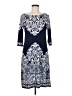 Haani Paisley Blue Casual Dress Size M - photo 1
