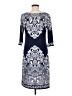 Haani Paisley Blue Casual Dress Size M - photo 2