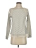 Maison Jules Gray Silver Long Sleeve Top Size S - photo 1