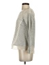 Maison Jules Gray Silver Long Sleeve Top Size S - photo 5