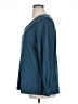 Joh Teal Long Sleeve Blouse Size XL - photo 5