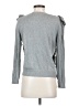 Very J Gray Pullover Sweater Size S - photo 2