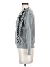 Very J Gray Pullover Sweater Size S - photo 5
