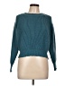 Unbranded 100% Polyester Teal Pullover Sweater Size L - photo 1