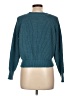 Unbranded 100% Polyester Teal Pullover Sweater Size L - photo 2