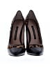 French Connection Animal Print Brown Tan Heels Size 7 1/2 - photo 2
