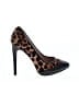 French Connection Animal Print Brown Tan Heels Size 7 1/2 - photo 1
