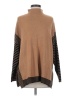 By Design Stripes Brown Turtleneck Sweater Size S - photo 1