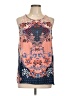 Kenar 100% Polyester Orange Sleeveless Blouse Size L - photo 1