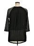 August Silk Metallic Brown Cardigan Size XL - photo 2