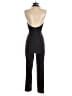 Halston Heritage Solid Black Gray Jumpsuit Size 0 - photo 2