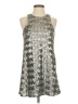 Talula Metallic Silver Cocktail Dress Size XXS - photo 1