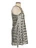 Talula Metallic Silver Cocktail Dress Size XXS - photo 4