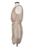 BCBGMAXAZRIA Metallic Silver Cocktail Dress Size XS - photo 5