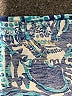 Lilly Pulitzer 100% Cotton Paisley Blue Romper Size 12 - 14 - photo 3