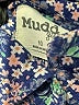 Mudd Girls 100% Rayon Floral Blue Long Sleeve Button-Down Shirt Size 10 - photo 3