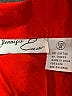 Jennifer Eden 100% Cotton Solid Red Romper Size M - photo 4