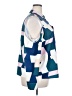 Unbranded 100% Polyester Color Block Blue Long Sleeve Blouse Size 2X - photo 4