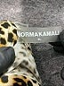 Norma Kamali Animal Print Gold Casual Pants Size XL - photo 7