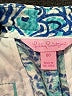 Lilly Pulitzer 100% Cotton Paisley Blue Shorts Size 00 - photo 3