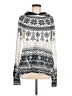 Assorted Brands Print White Pullover Sweater Size M - photo 1