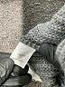Pearl By Lela Rose 100% Wool Gray Wool Pullover Sweater Size M - photo 7
