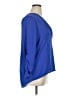 Hippie Rose 100% Polyester Blue 3/4 Sleeve Blouse Size XL - photo 4