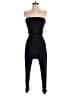 Heart & Hips Solid Black Jumpsuit Size S - photo 1