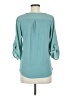 Tempted Teal 3/4 Sleeve Blouse Size M - photo 2