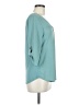 Tempted Teal 3/4 Sleeve Blouse Size M - photo 4