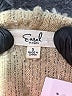 Easel Metallic Tan Pullover Sweater Size S - photo 4