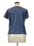 City Streets 100% Polyester Blue Short Sleeve Top Size XL - photo 2