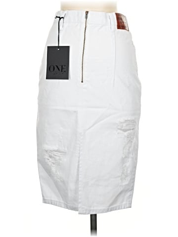 ONE X ONETEASPOON Denim Skirt (view 2)