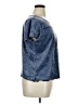 City Streets 100% Polyester Blue Short Sleeve Top Size XL - photo 4