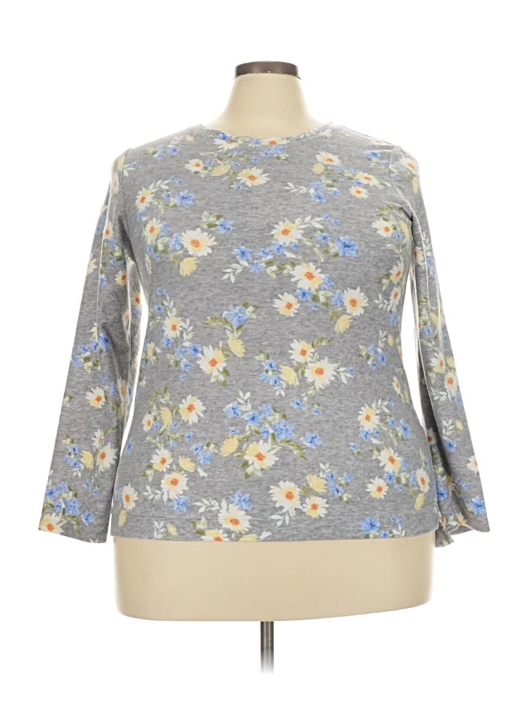 Click to view more detailed imagery on our partner's website Pre-owned Croft & Barrow Pullover Sweater In Gray