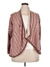 One World Stripes Pink Cardigan Size 2X - photo 1