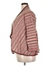 One World Stripes Pink Cardigan Size 2X - photo 5