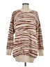 En Elly Stripes Brown Pullover Sweater Size M - photo 1
