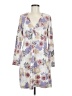 Assorted Brands Floral White Casual Dress Size M - photo 1
