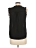 Laundry by Shelli Segal 100% Polyester Black Sleeveless Blouse Size M - photo 2
