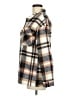 Unbranded Plaid Brown Coat Size M - photo 5