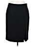 Laundry by Shelli Segal Solid Black Casual Skirt Size 8 - photo 1