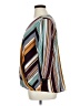Apt. 9 Stripes Brown 3/4 Sleeve Blouse Size XL - photo 5