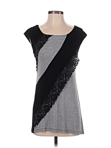 Wrapper Short Sleeve Top (view 1)