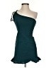 Unbranded 100% Polyester Teal Cocktail Dress Size XS - photo 1