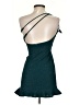 Unbranded 100% Polyester Teal Cocktail Dress Size XS - photo 2
