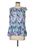 Stella Parker Blue Sleeveless Blouse Size M - photo 1