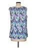 Stella Parker Blue Sleeveless Blouse Size M - photo 2