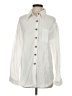 HOTOUCH 100% Cotton Ivory Long Sleeve Button-Down Shirt Size S - photo 1