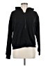 Shein 100% Polyester Black Zip Up Hoodie Size 6 - photo 1